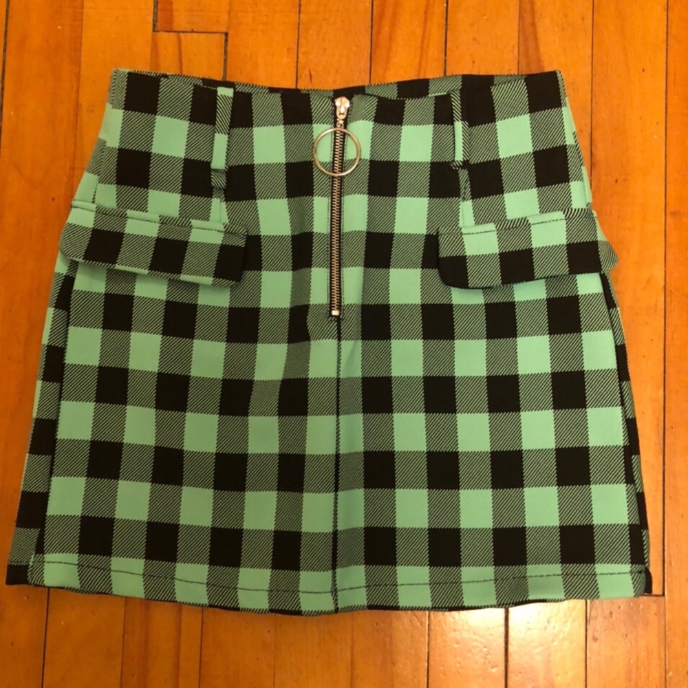 Bershka plaid skirt - Picture 3 of 4